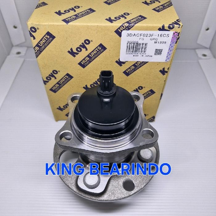 BEARING RODA BELAKANG CALYA SIGRA SENSOR ABS 3DACF023F-16CS KOYO