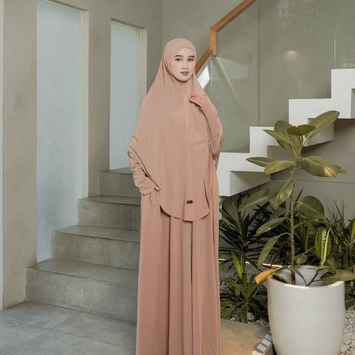 Mina set Abaya umroh jersey premium