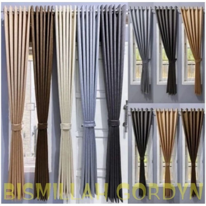 Gorden Blackout Premium/Gorden Blackout polos Jendela