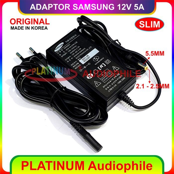 ADAPTOR 12V 5A ORIGINAL AC/DC ADAPTER 12V 5A