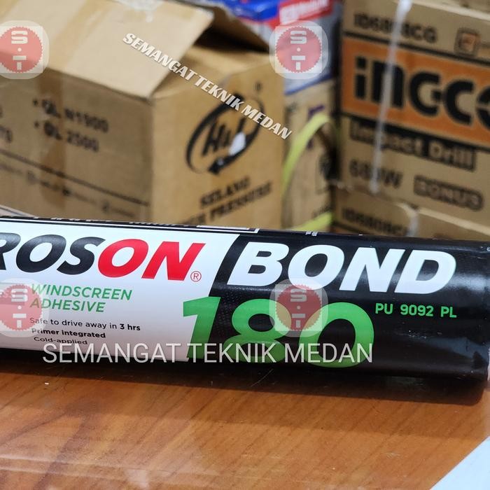 PU9092PL LEM KACA MOBIL SILIKON SILICONE SEALANT HITAM TEROSON PU 9092