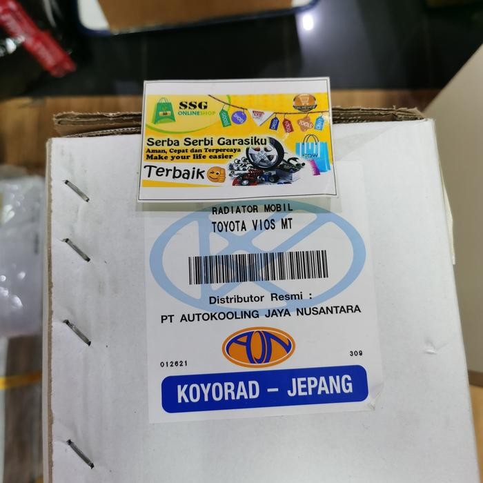 Radiator Toyota Vios Lama Manual Koyorad