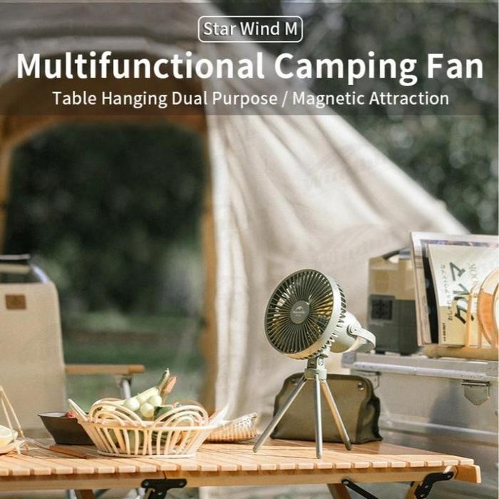 KIPAS ANGIN PORTABLE CAMPING NATUREHIKE NH22ZM001