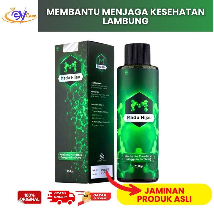 

Madu Hijau Asli 100% Original 210 gram Honey Herbal