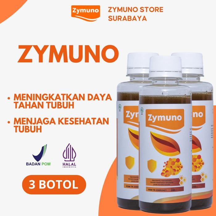 

ZYMUNO Imunoterapi Herbal Daya Tahan Tubuh 3 Box