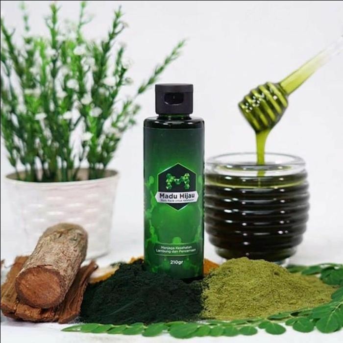 

Madu Hijau Herbal Sakit Lambung Original 210 gram