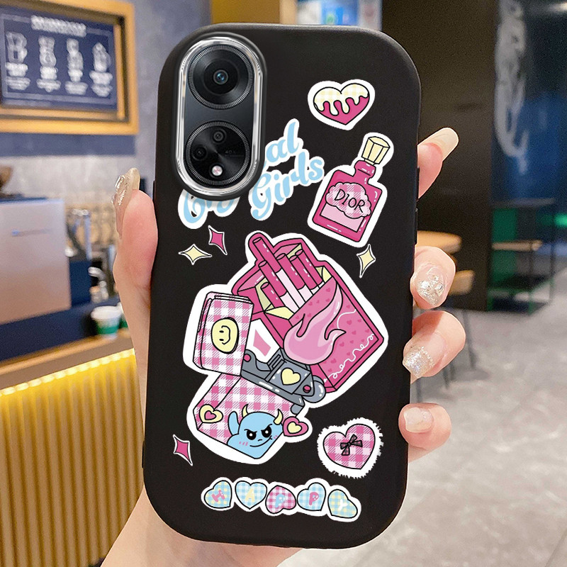 Casing Hp Untuk OPPO A98 5G A1 5G F23 5G Case Softcase pelindung Cesing silikon Kesing lunak Rokok y