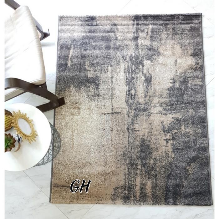 Karpet Boho Abstrak Karpet Sisi Sofa Bed Side Alas Meja Ruang Tamu 125 X 160