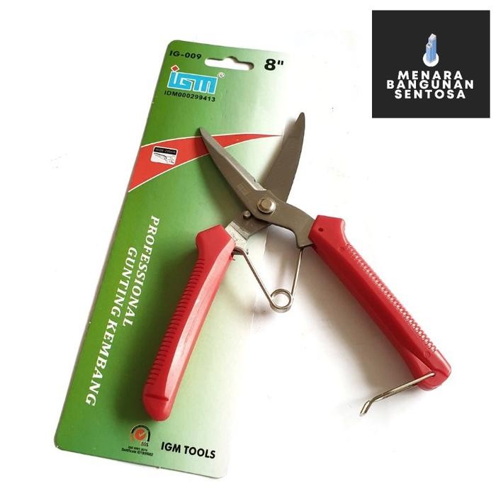 

Gunting Serbaguna Igm 8" Inch Seng / Dahan / Kertas / Kain Korea