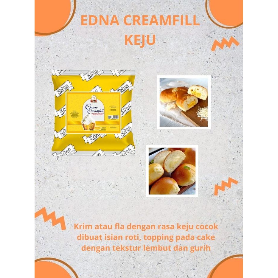

EDNA Creamfills keju 2 kg