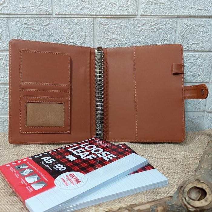 

BINDER KULIT A5, BINDER KULIAH, COVER BINDER, BINDER B5, BINDER A5 KODE 1402