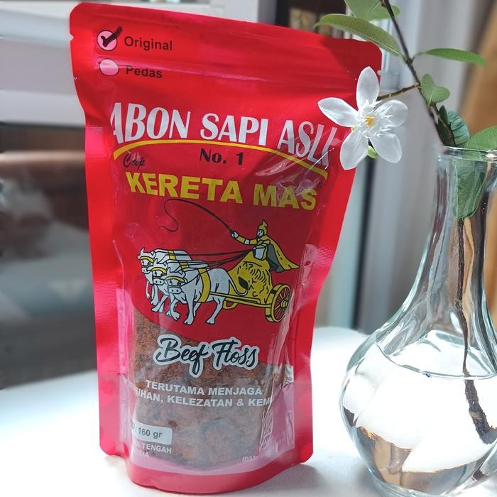 

SALE !!! ABON SAPI ASLI KERETA MAS 160 GRAM ENAK GURIH READYY
