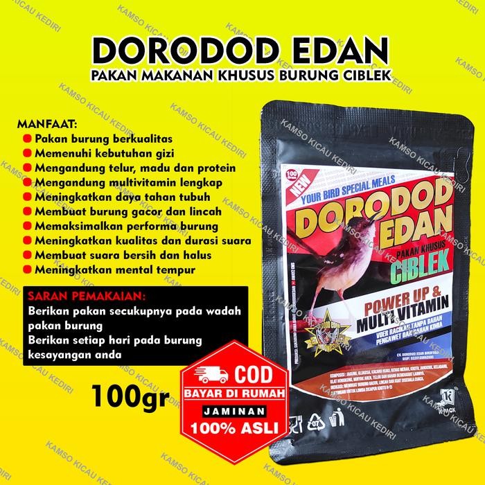 READY DORODOD EDAN CIBLEK PAKAN BURUNG CIBLEK