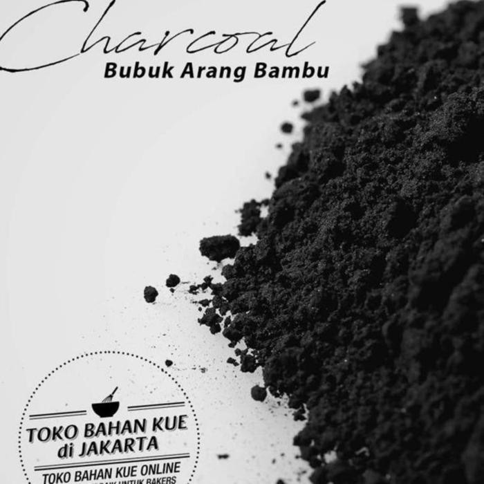 

Pure Charcoal Powder - Bubuk Arang Hitam 100gr Bamboo Charcoal Powder