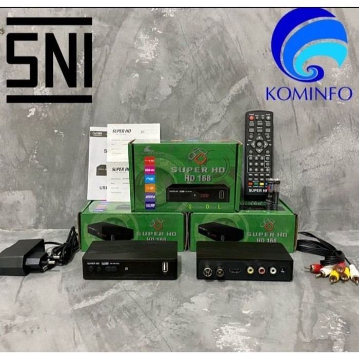 (Expert) Set Top Box Tv Digital Super HD 168 Set Box Tv Digital Alat
