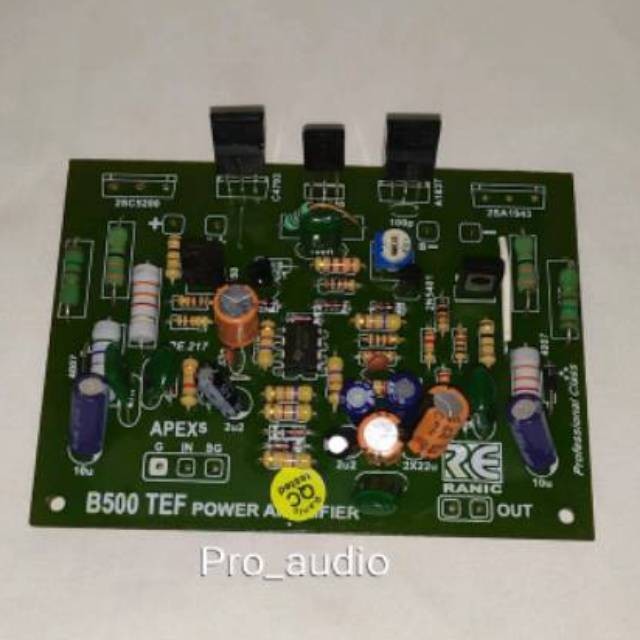 (Expert) Kit Power Amplifier APEX B500 TEF