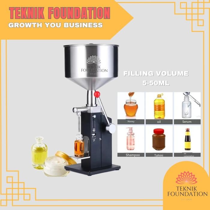 Mesin Filling Cairan Pasta Cream Manual Filling Machine A03