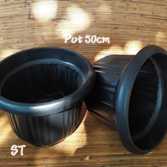 Pot Hitam 50cm / Pot Tanaman