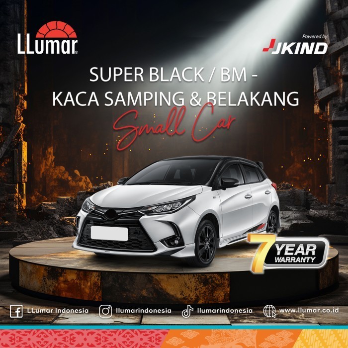 PAKET KACA FILM LLUMAR - SUPER BLACK