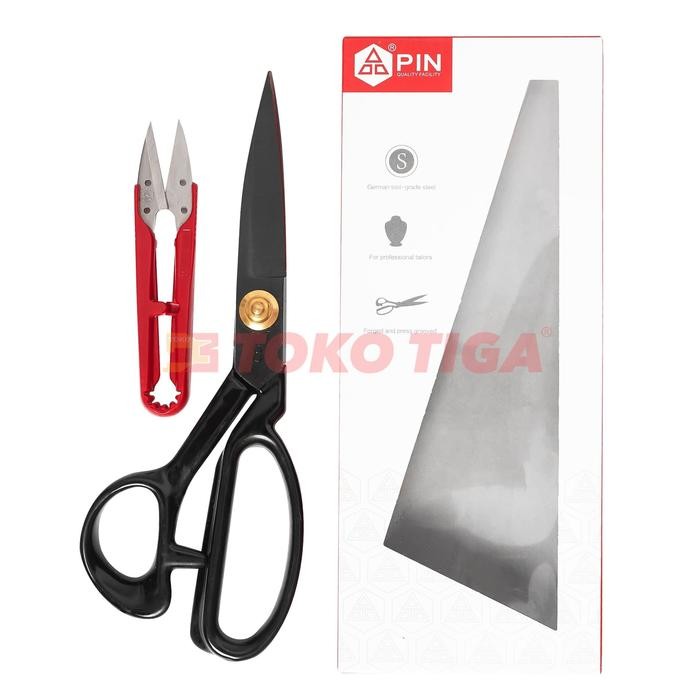 

Gunting Potong Bahan Kain Tailor Germany Quality 8" inch -)