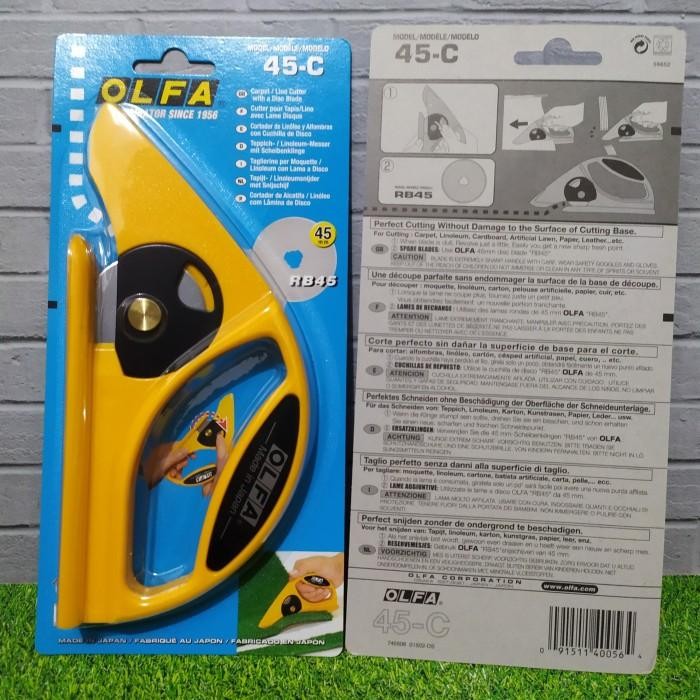 

OLFA 45C Pisau Pemotong Kaet 45-C Caet Cutter