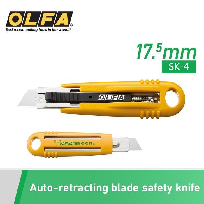 

SAFETY CUTTER OLFA SK-4 Self-Retracting Utility Knife