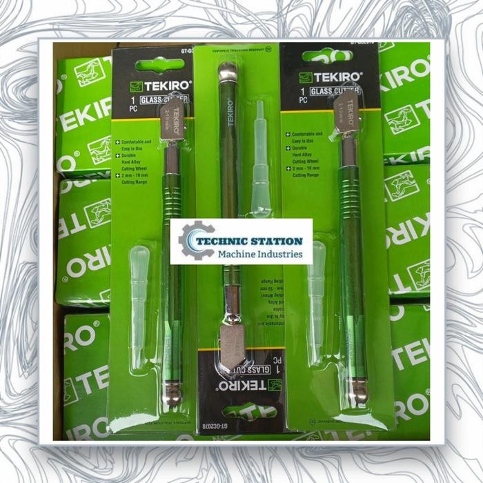 

TEKIRO- Pisau Pemotong Kaca & Keramik / OIL GLASS CUTTER