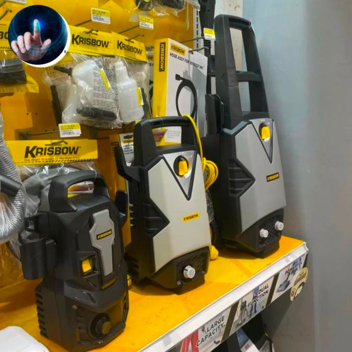 Terbaru Mesin Cuci Steam Mobil & Motor Krisbow High Pressure 100 Bar
