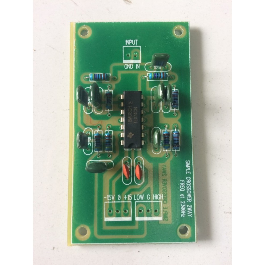 (Expert) Kit crossover aktif 2way