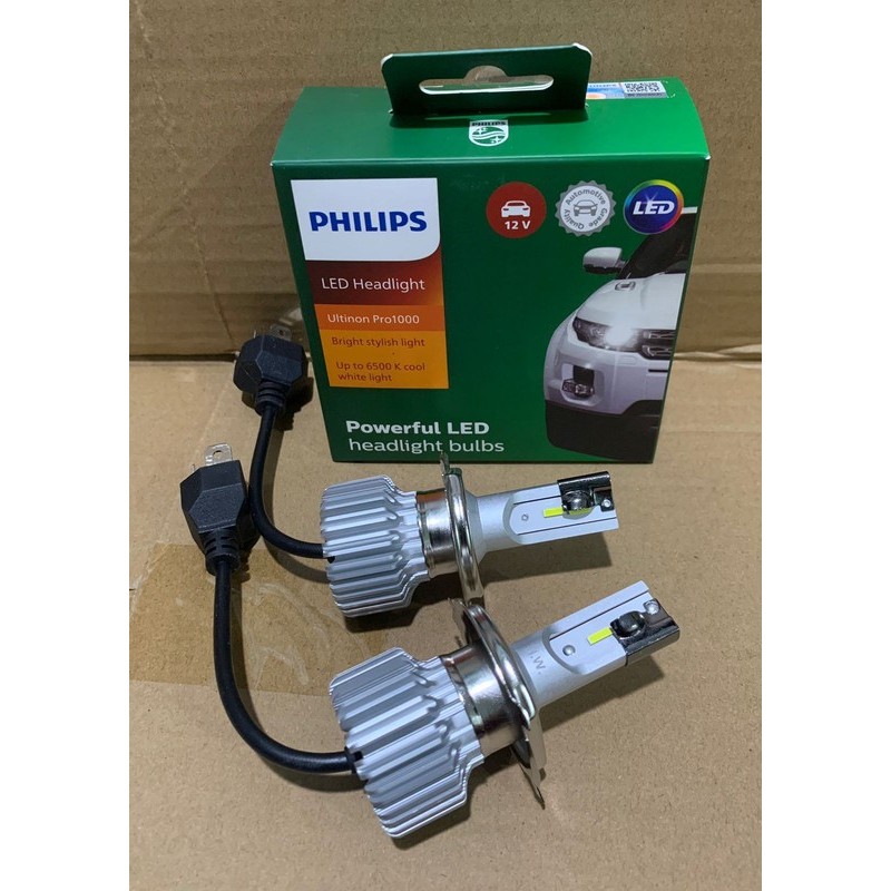 Bohlam Lampu Led Ayla H4 6500K Ultinon Pro Philips Ori