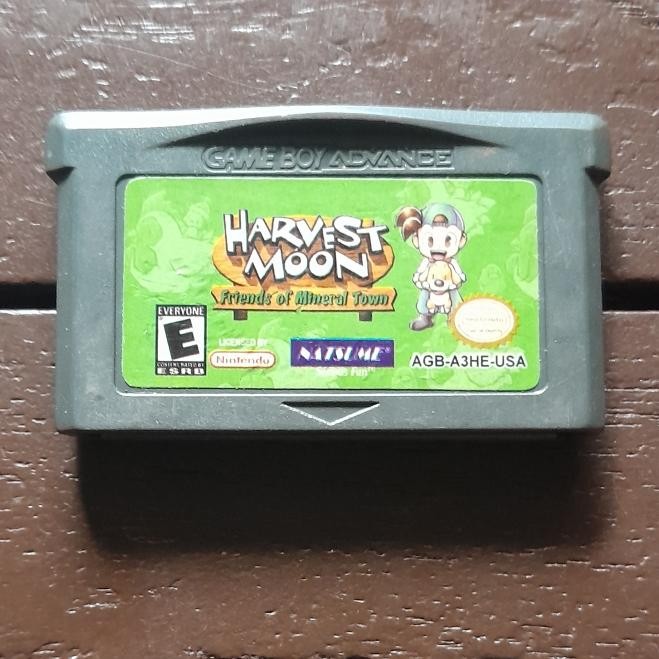 Kaset GameBoy HARVESTMOON FRIENDS OF MINERAL TOWN
