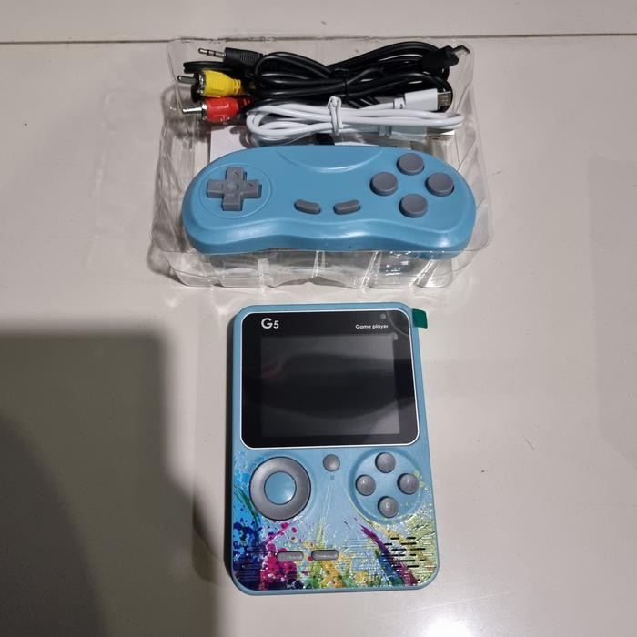 Gameboy G5 Console Portable Game Player Classic 500Game Grey