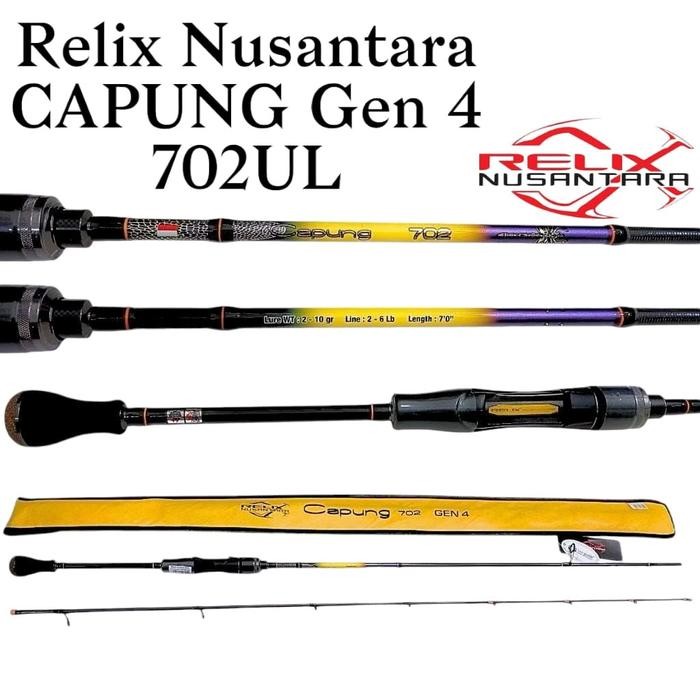 New Joran Relix Nusantara Capung 702Ul Gen 4