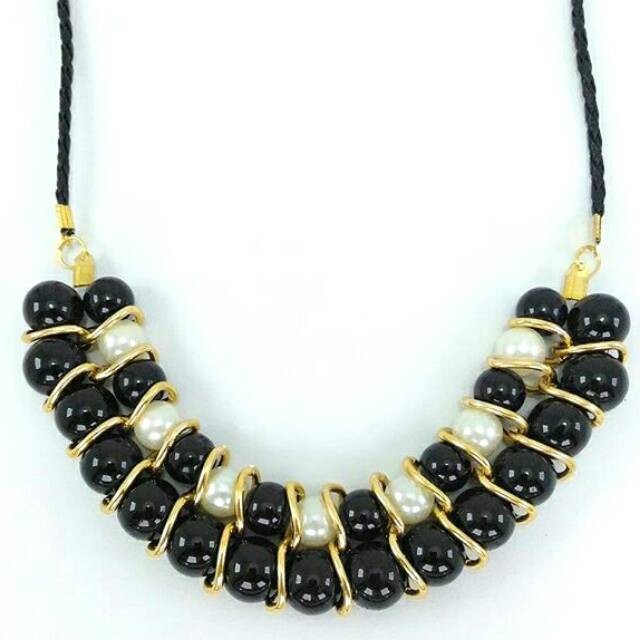 (Expert) FAVORITE Aksesoris kalung hijab simple unik fashion aksesoris kalung