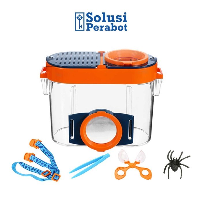 

Promo!! Kotak Observasi Serangga 4.5X Ag86 Sp / Bug Insect Viewer / Kaca