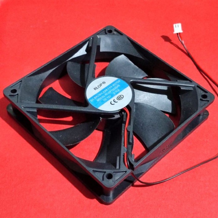 [Expert] FAN DC 12VOLT 12CM KLOP 0.30A 12V KIPAS DC