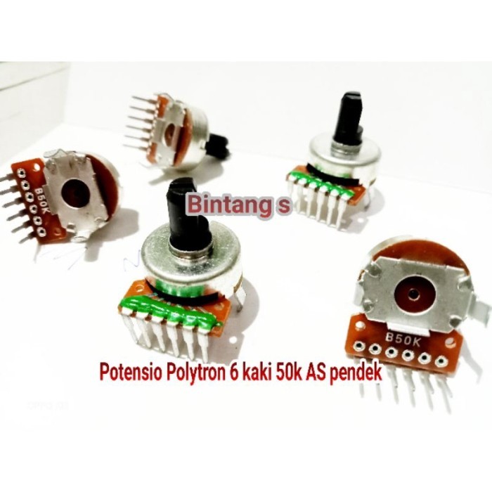 [Expert] Potensio Polytron 6 kaki 50K As pendek