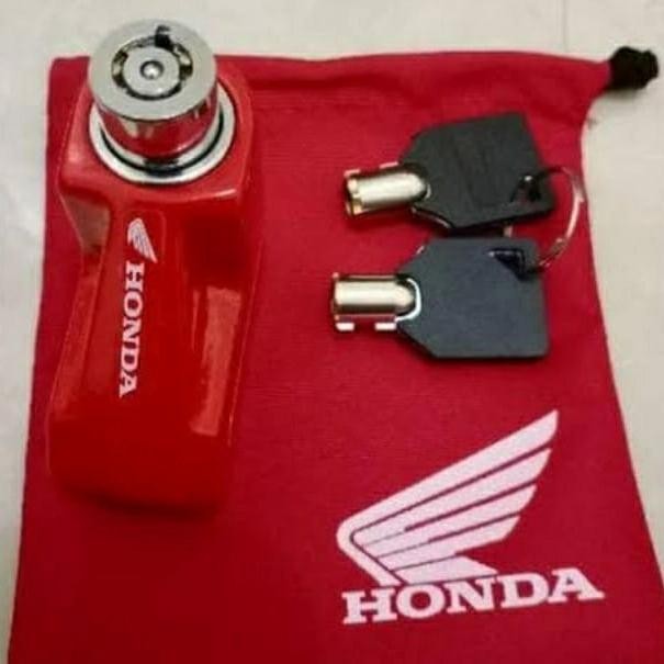 Product Laris Gembok Cakram Ahm Honda Original - Kunci Gembok Cakram Ahm Honda
