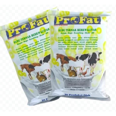 PROFAT 1 Kg hewanpedia - Susu Ternak Penganti Induk Milk Replacer Sapi Ayam Ikan Anjing Kucing Domba