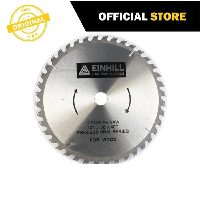 PREMIUM MATA CIRCULAR SAW / MATA GERGAJI KAYU 10" x 40T EINHILL