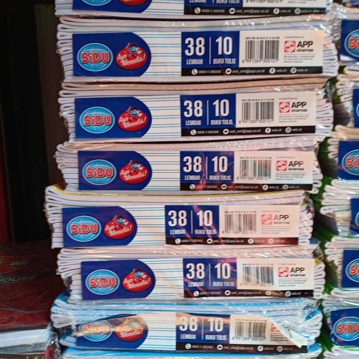 

Product Laris Buku Tulis Halus Sidu (Garis 3)