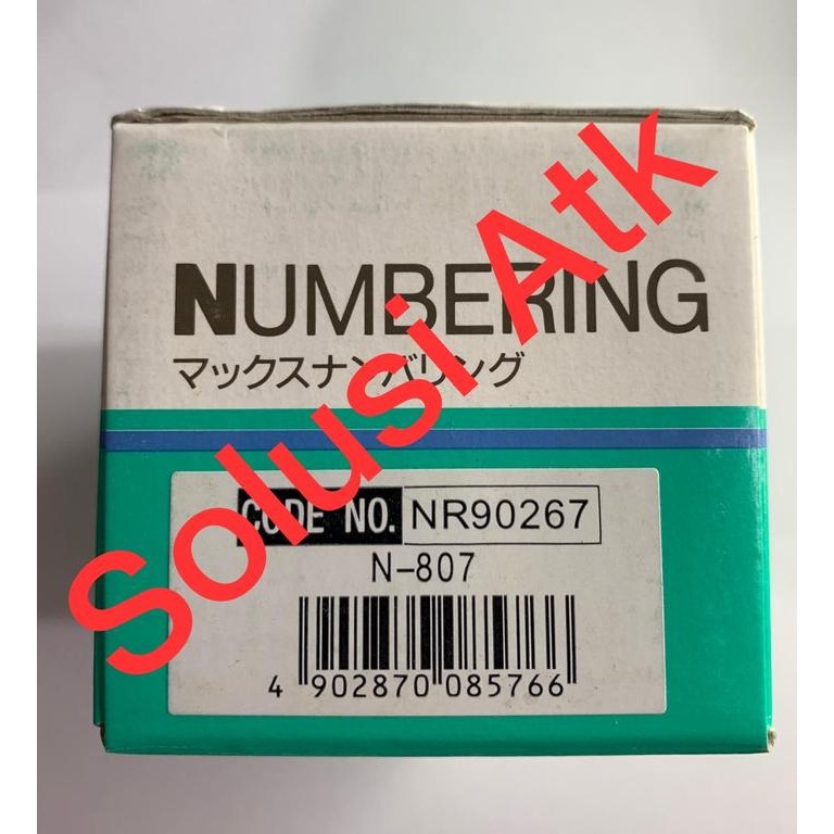 

Product Laris Max Numbering Nomerator N-807