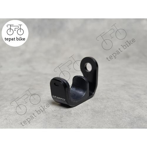 Litepro Ehook E-Type Hook Alloy for Brompton 3Sixty Pikes - Hitam