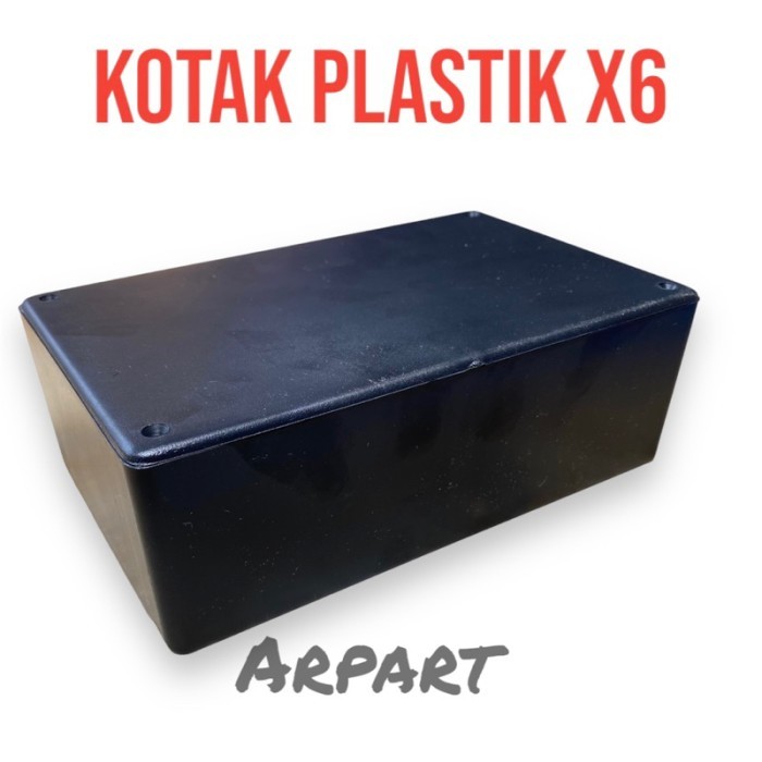 (Expert) Box Hitam Outdoor X6 18 cm MIKROTIK RB411, TP-LINK, N301