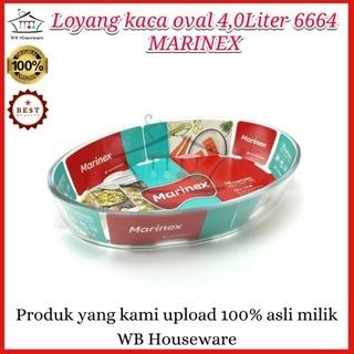 

Loyang Kaca Oval Marinex Tebal Tahan Panas 6664 4,0Liter Gratis Ongkir