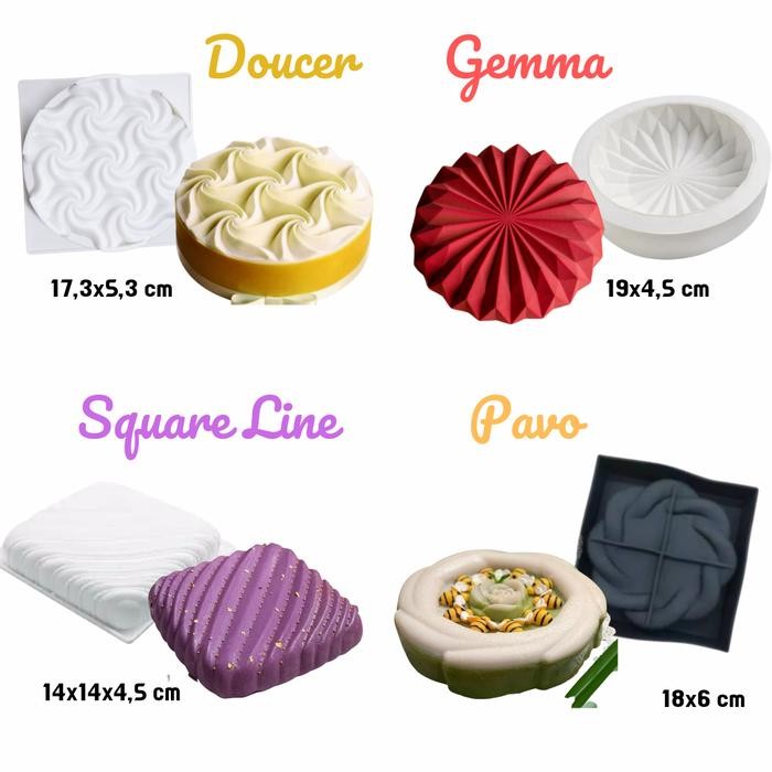 

Cetakan Silikon Entremet Silikon Puding Cetakan Puding Silikon Kue Gratis Ongkir