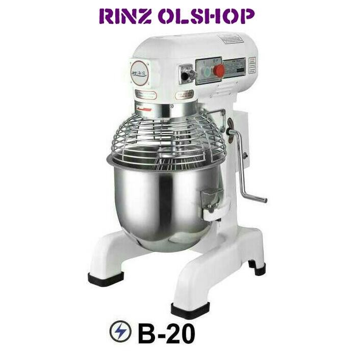 

Getra B-20 Planetary Mixer / Mesin Mixer Pengaduk Adonan Roti Gratis Ongkir