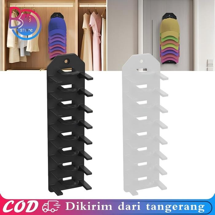 Tempat Menyimpan Topi Gantungan Topi Dinding Tempel Rak Gantung Topi Cantolan Topi Dinding Kait Topi