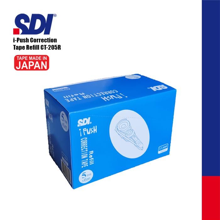 

SDI CT205R Rill Tipex / Correction Tape 24pcs