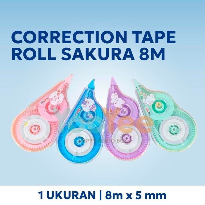 

Yooyee Tip Ex Tipe X Roll Karaer Tipex Per Pcs correction tape